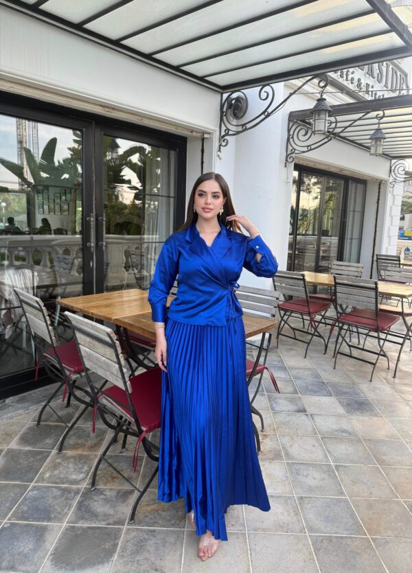 Ensemble Satin Élégant Femme – Image 3