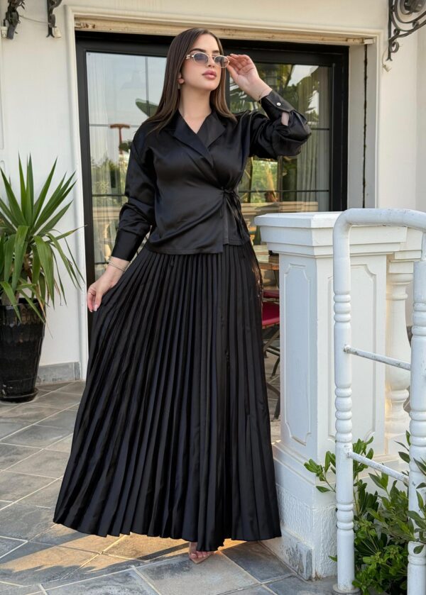 Ensemble Satin Élégant Femme