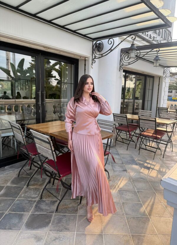 Ensemble Satin Élégant Femme – Image 5